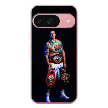 Чехол с картинкой Александр Усик для Google Pixel 9A – Усик с поясами