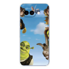 Печатный чехол с принтом Шрек для Google Pixel 9A – Шрек персонажи