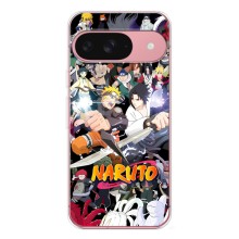 Купить Чехлы на телефон с принтом Anime для Google Pixel 9A (Наруто постер)
