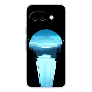 Летний Чехол на Google Pixel 9A – Синий Водопад