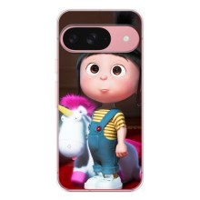 Мультяшный принт на Чехол для Пиксель 9А (Девочка Агнес)