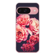 Чехлы с тематикой "ЦВЕТЫ" на Google Pixel 9A (Бутоны)