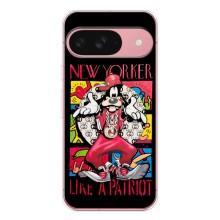 Популярные Чехлы с картинками для Пиксель 9А (Мультяшный Волк)