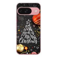 Рождественские Чехлы для Google Pixel 9A (VPrint) (Елочка)