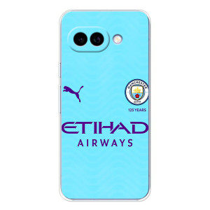 Силіконові Чохли з принтом Футбол на Google Pixel 9A – Man City