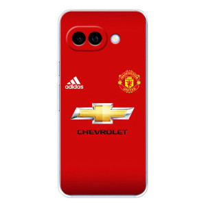 Силіконові Чохли з принтом Футбол на Google Pixel 9A – Man United