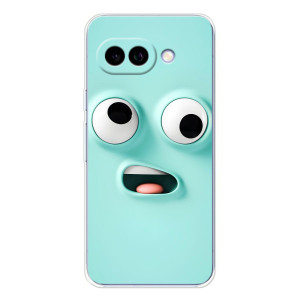 Силиконовые Чехлы (смешные стикеры) для Google Pixel 9A – мордочка