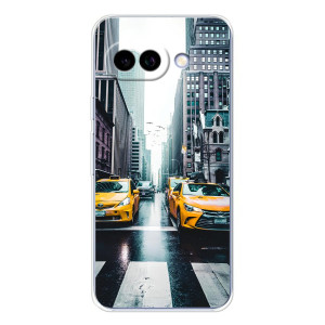Силиконовый бампер (Работники) на Google Pixel 9A – Такси