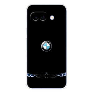 Силіконовий бампер з картинкою машини на Google Pixel 9A – Чорний BMW