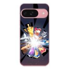 Силиконовый Чехол (атрибутика Клеш Роял) для Google Pixel 9A (Кланы)