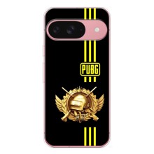 Чохол (TPU) з картинкою "Лого Пабг" на Піксель 9А (Логотип PUPG)