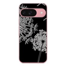 Силіконовий Чохол з кульбабками на Google Pixel 9A – Кульбаба