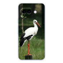 Силиконовый чехол с птичкой на Google Pixel 9A – Лелека