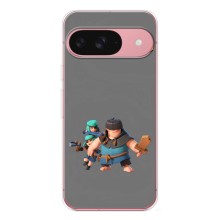 Чохол з героями Клеш Рояль для Google Pixel 9A (Елітні варвари)