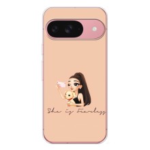 Силіконовый Чохол на Google Pixel 9A з картинкой Модных девушек (З собакою)