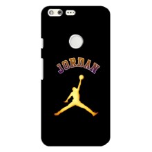 Чехлы для Google Pixel XL - с картинкой JORDAN (AlphaPrint) (Jordan Gold)