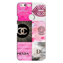 Чехол (Dior, Prada, YSL, Chanel) для Google Pixel XL (Модница)