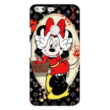 Чехол Disney Mouse Google Pixel XL (PREMIUMPrint) (Минни peace)