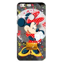 Чехол Disney Mouse Google Pixel XL (PREMIUMPrint) (Minni с бантиком)