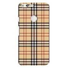 Чехол с Брендами одежды на Гугл Пиксель ХЛ – Burberry стиль