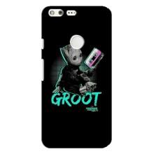 Чехол Супергерои Марвел на Гугл Пиксель ХЛ – Groot