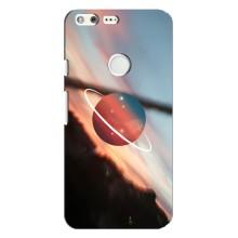 Чохол (ТПУ) з планетами на Google Pixel XL – Сатурн