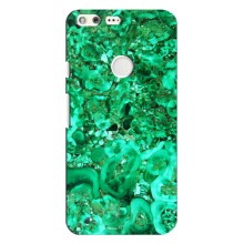 Мраморный чехол на Google Pixel XL (VPrint) (Салатный Мрамор)