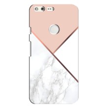 Мраморный чехол на Google Pixel XL (VPrint) (Тройной мрамор)