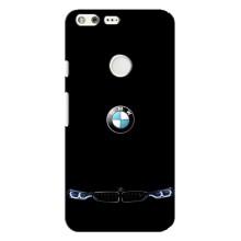 Силіконовий бампер з картинкою машини на Google Pixel XL – Чорний BMW