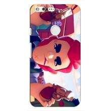 Бампер (ТПУ) с принтом Brawl Stars на Гугл Пиксель – Кольт