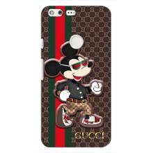 Чехлы Бренд GUCCI для Google Pixel – Маус Гуччи