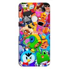 Чехлы Brawl Stars для Google Pixel (AlphaPrint)