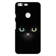Чехол на тематику: Коты для Google Pixel – Черный Котик