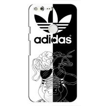 Чохол с стилі "Адідас" для Гугл Піксель – Adidas шнурки