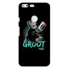 Чехол Супергерои Марвел на Гугл Пиксель – Groot