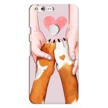 Чохол (ТПУ) Милі песики для Google Pixel – Любов до собак