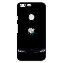 Силиконовый бампер с картинкой машины на Google Pixel – Черный BMW