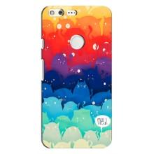 Силіконовий чохол з котиком для Google Pixel (Mew)