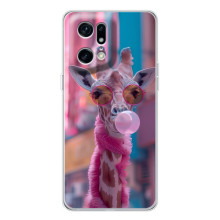 Чехол с принтом стильные животные для НМД Фусе – Стильный жирав