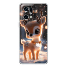 Яркий чехол для HMD Fuse с Зимними Оленятами – Оленёнок