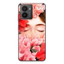 Чехлы (ART) Цветы на HMD Fusion (VPrint) (Глаза в цветах)