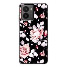 Чехлы с Цветами для HMD Fusion (VPrint) (Цветочки на черном)