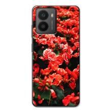 Чехлы с Цветами для HMD Fusion (VPrint) (Цветы красные)