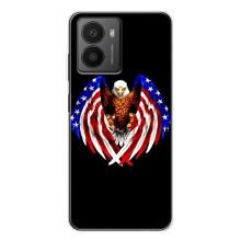 Чехол Флаг USA для HMD Fusion – Крылья США