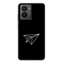 Чохол з картинками на чорному фоні для HMD Fusion – Літак