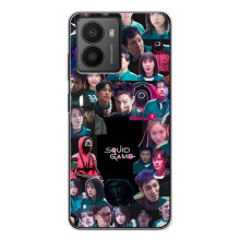 Чехол Гра в кальмара для HMD Fusion – Коллаж игры кальмара