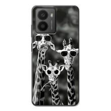 Силіконовий чохол з КАРТИНКАМИ літо для HMD Fusion (AlphaPrint) (Жирафи в окулярах)