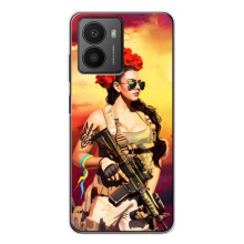 ЗСУ Чехлы (TPU) для HMD Fusion (Женщина солдат)