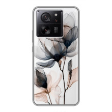 Чехол с цветочным принтом на ХМД Пульс 2 Про 
 – Цветы на белом