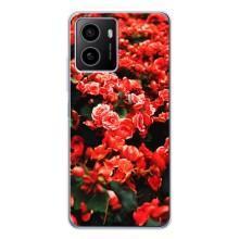 Чохли з квітами для HMD Pulse Plus (VPrint) (Квіти червоні)